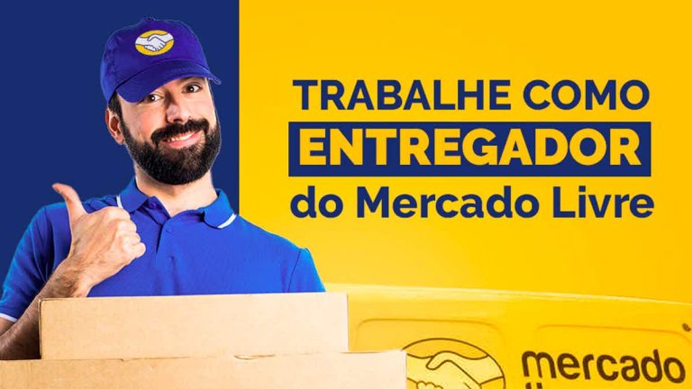 entregador do Mercado Livre